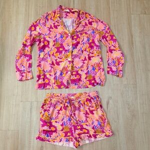 Colorful Roller Rabbit Pajama set